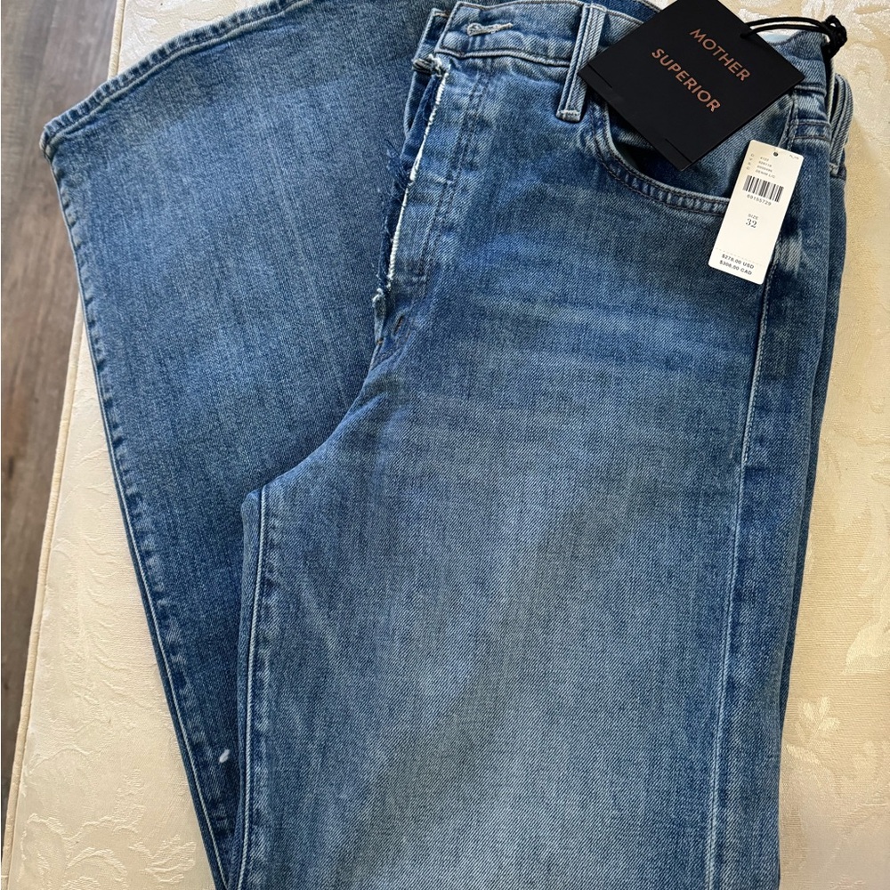 MOTHER Blue Boot Cut Jeans Classic Style